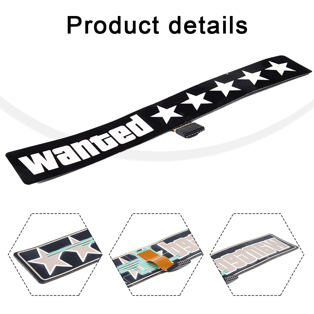 Durable Glow Panel 1x 5Star 8000 Hours Blue Brilliant Colors Electric Flashing LampLEDLightSticker Size:17*4cm
Durable Glow Panel 1x 5Star 8000 Hours Blue Brilliant Colors Electric Flashing LampLEDLightSticker Size:17*4cm