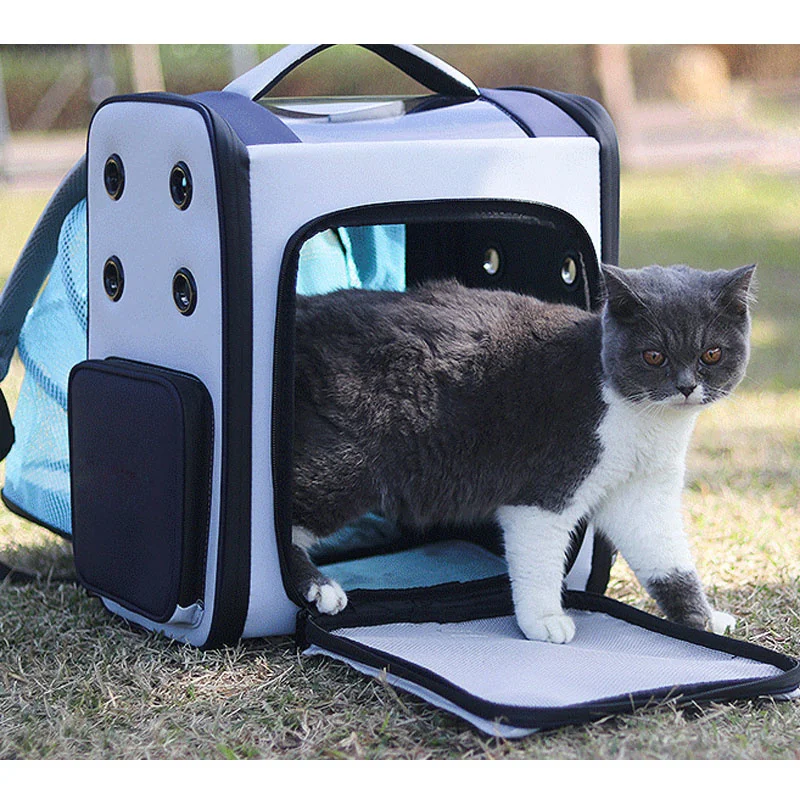Cat Carrier Bag Astronaut Portable Cat Travel Bag Breathable Space Capsule Expendable Carrier Pet Backpack 
Cat Carrier Bag Astronaut Portable Cat Travel Bag Breathable Space Capsule Expendable Carrier Pet Backpack