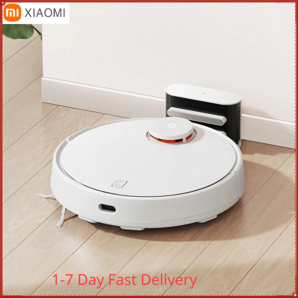 

XIAOMI MIJIA 3C Robot Vacuum cleaner Mop 3C Sweeping Mopping Home Cleaner Dust 4000PA LDS Scan Cyclone Suction Smart Planned Map