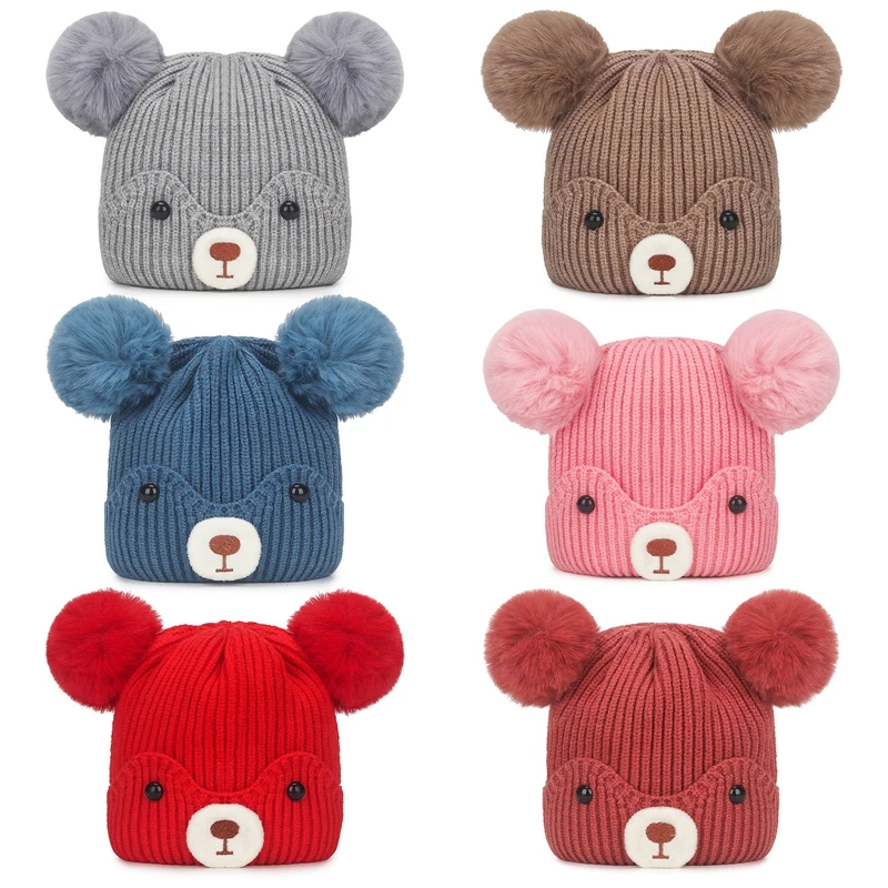 0-2 Years Winter Warm Children Knitted Hat Infant Kids Baby Wool Hat Knit Beanie Cap Windproof Big Pompom Boys Girls Hat
0-2 Years Winter Warm Children Knitted Hat Infant Kids Baby Wool Hat Knit Beanie Cap Windproof Big Pompom Boys Girls Hat