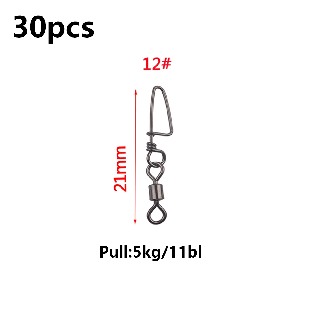 Ball Bearing Fishing Swivels 30 Pack Fishing Line Connector Fishing Swivels Snap Coastlock Stainless Steel Brand New
Ball Bearing Fishing Swivels 30 Pack Fishing Line Connector Fishing Swivels Snap Coastlock Stainless Steel Brand New