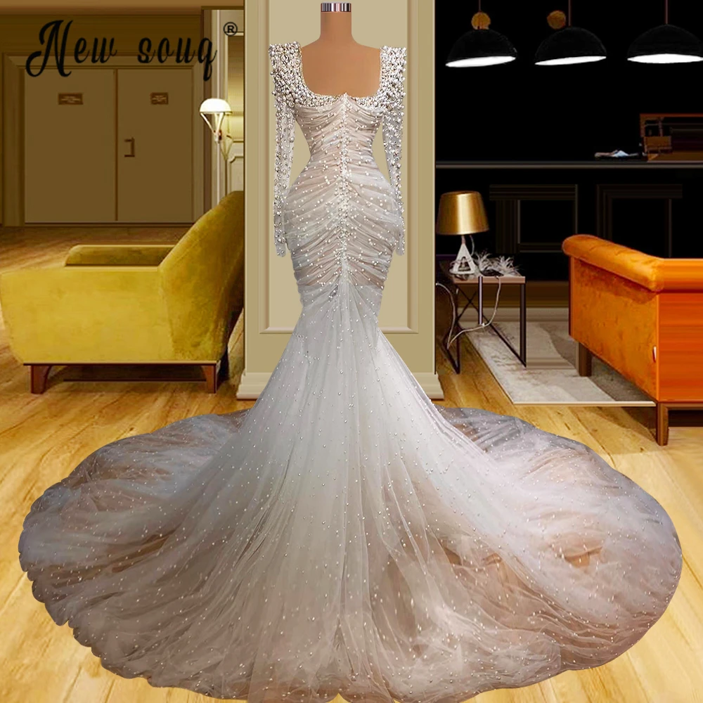 Женское платье невесты Aso Ebi, длинное платье с открытыми плечами, украшенное бусинами и стразами, роскошное свадебное платье невесты, индивидуальный пошив
Женское платье невесты Aso Ebi, длинное платье с открытыми плечами, украшенное бусинами и стразами, роскошное свадебное платье невесты, индивидуальный пошив