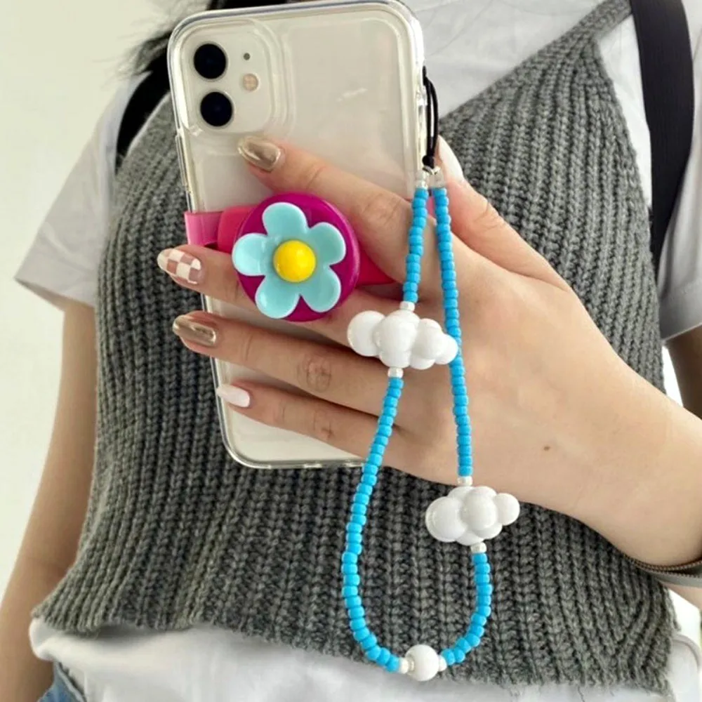 Phone Charm Strap 2023 New In Kpop Bijoux Telephone Chain Jewelry Blue Sky & White Clouds Cellphones Lanyard Manufacturers
Phone Charm Strap 2023 New In Kpop Bijoux Telephone Chain Jewelry Blue Sky & White Clouds Cellphones Lanyard Manufacturers