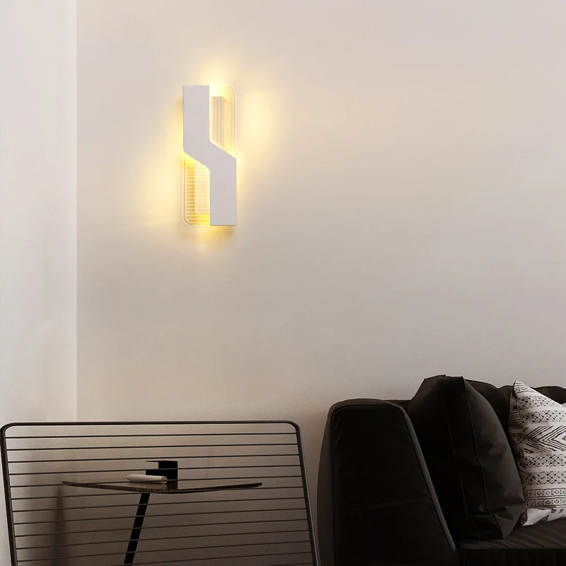 Modern Acrylic Bedside Wall Lamp Living Room Background Wall Decorative Creative Simple Personality Led Bedroom Light
Modern Acrylic Bedside Wall Lamp Living Room Background Wall Decorative Creative Simple Personality Led Bedroom Light