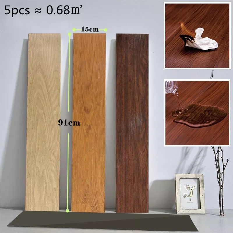 5pcs Wood Grain Floor Stickers 3D Wall Sticker PVC Waterproof Self Adhesive Floor for Living Room Toilet Kitchen Home Decor
5pcs Wood Grain Floor Stickers 3D Wall Sticker PVC Waterproof Self Adhesive Floor for Living Room Toilet Kitchen Home Decor