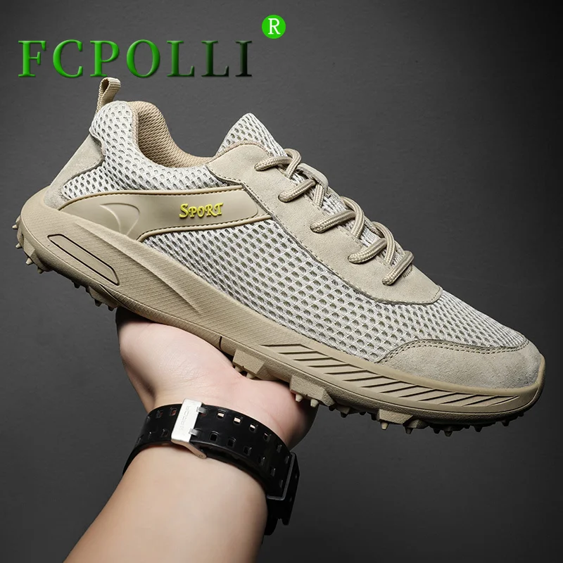 Summer Outdoor Gym Shoes For Men Beige Golf Training Man Plus Size 45 46 Men Golf Sneakers Mesh Breathable Golf Shoe Male
Summer Outdoor Gym Shoes For Men Beige Golf Training Man Plus Size 45 46 Men Golf Sneakers Mesh Breathable Golf Shoe Male