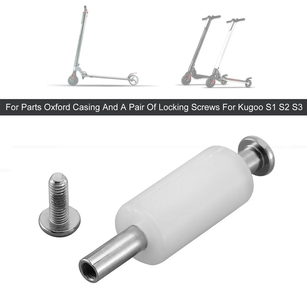 1Pc E-Scooter Plastic Tube Sleeve And Locking Screw For KUGOO S1 S2 S3 Electric Scooter Gear Lock Bolts Parts Spare Accessories
1Pc E-Scooter Plastic Tube Sleeve And Locking Screw For KUGOO S1 S2 S3 Electric Scooter Gear Lock Bolts Parts Spare Accessories