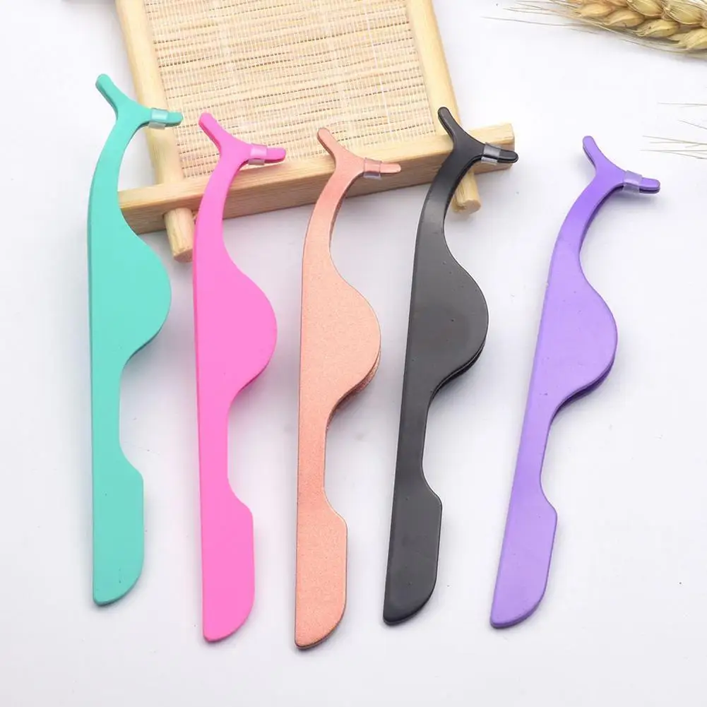 GUGCGV Metal Extension False Eyelash Tweezers Fake Eye Lash Applicator Curler Nipper Auxiliary Clip Clamp Makeup Forceps Tools
GUGCGV Metal Extension False Eyelash Tweezers Fake Eye Lash Applicator Curler Nipper Auxiliary Clip Clamp Makeup Forceps Tools