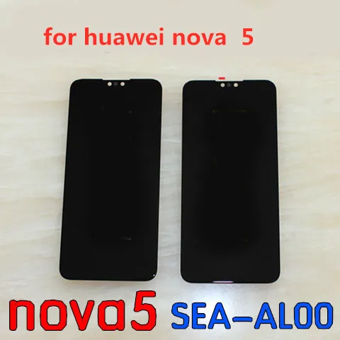 Original for Huawei nova 5 SEA-AL00 LCD Display Touch Screen Digitizer Assembly Replacement without frame
Original for Huawei nova 5 SEA-AL00 LCD Display Touch Screen Digitizer Assembly Replacement without frame