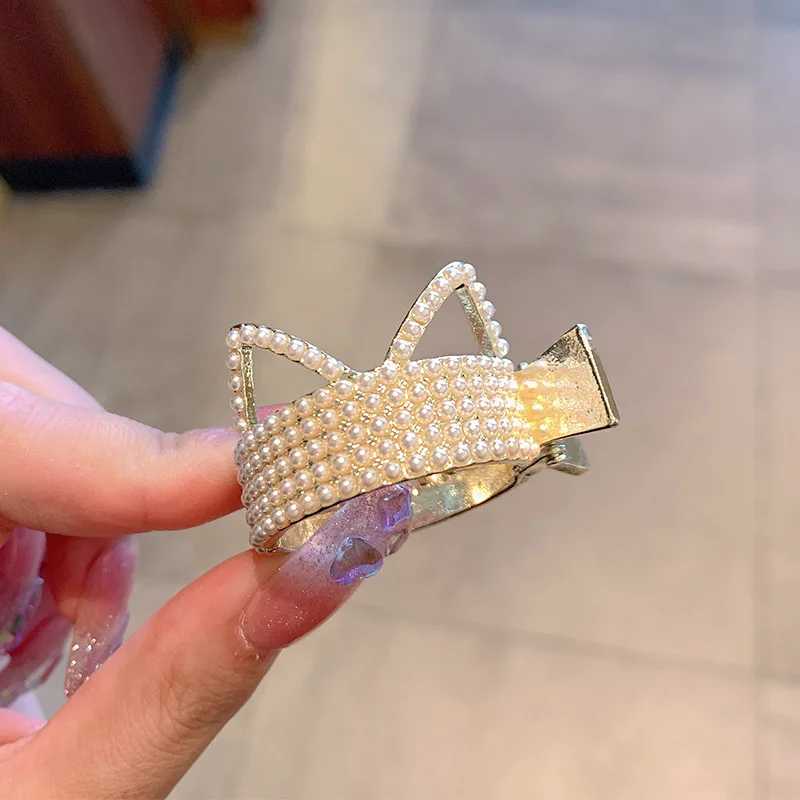 Жемчужные стразы, металлическая заколка для волос, маленькие алмазные заколки для волос, высокий держатель для конского хвоста, заколки для...
Жемчужные стразы, металлическая заколка для волос, маленькие алмазные заколки для волос, высокий держатель для конского хвоста, заколки для...