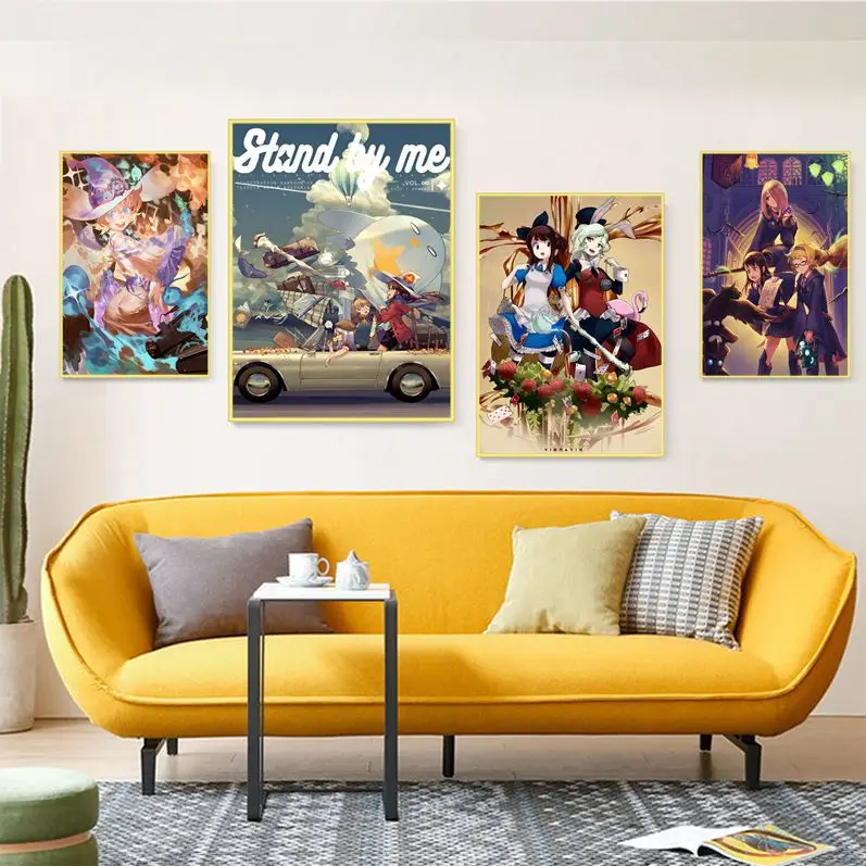 Little Witch Academia Classic Movie Posters Wall Art Retro Posters For Home Stickers Wall Painting
Little Witch Academia Classic Movie Posters Wall Art Retro Posters For Home Stickers Wall Painting
