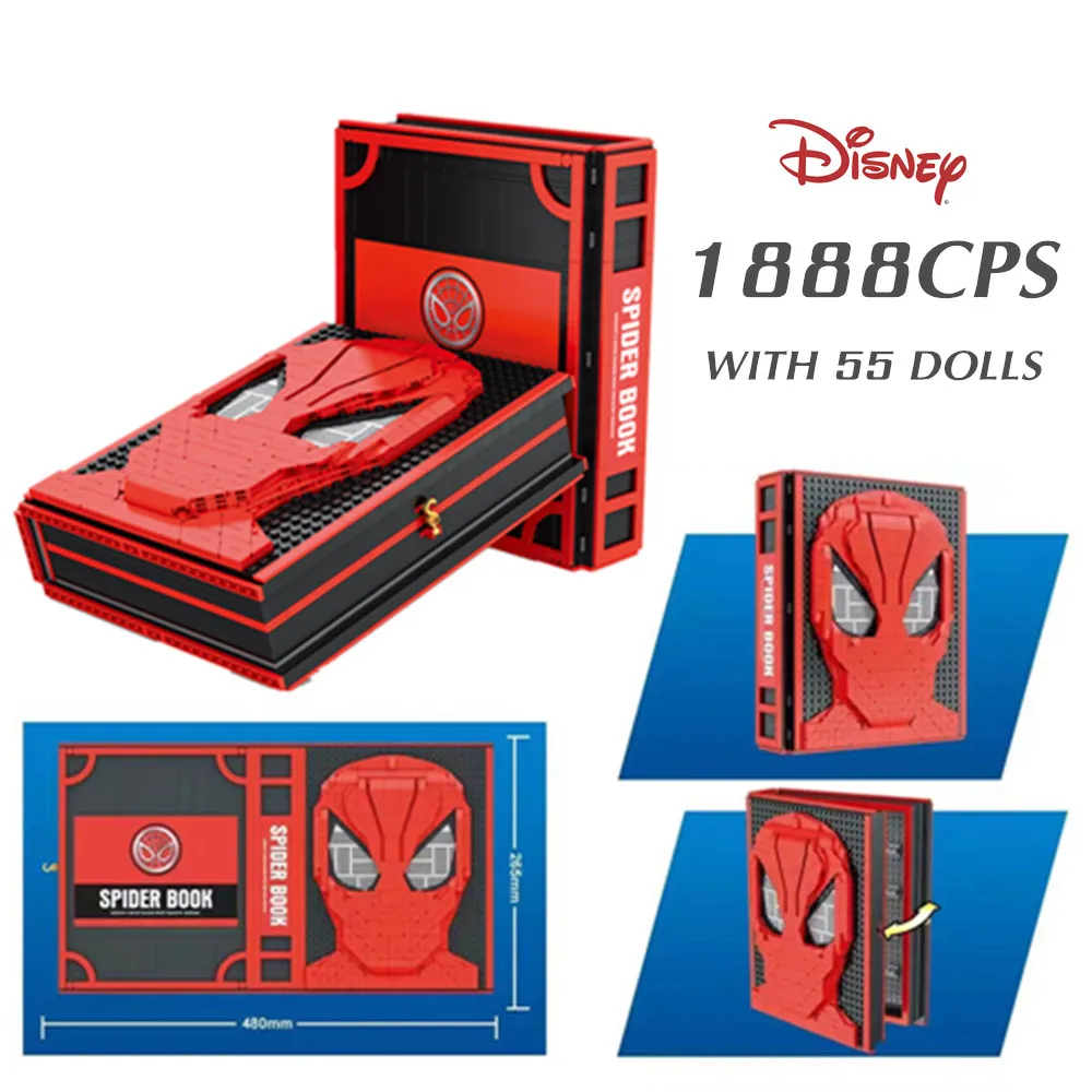 Disney Spiderman Avengers Mini Dolls Collections Book Figures Building Blocks Bricks Toys Christams Gifts Kid Set
Disney Spiderman Avengers Mini Dolls Collections Book Figures Building Blocks Bricks Toys Christams Gifts Kid Set