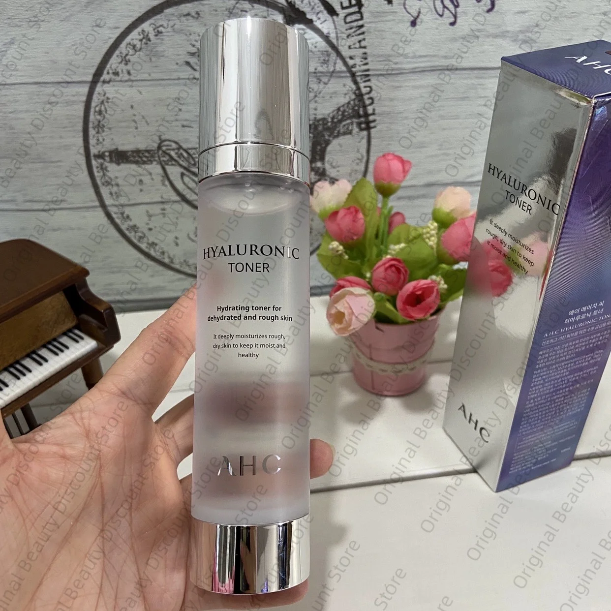 Korean original AHC HYALURONIC 100ML TONER SKIN CARE Moisturizing Anti-Aging korean cosmetics face products
Korean original AHC HYALURONIC 100ML TONER SKIN CARE Moisturizing Anti-Aging korean cosmetics face products