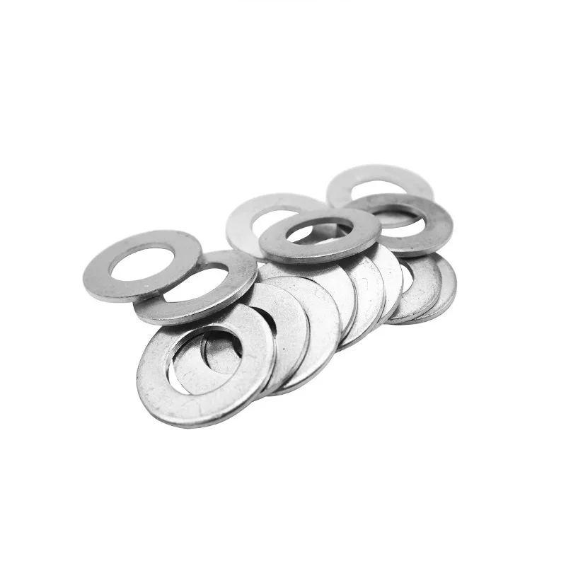 

10pcs M3 M4 M5 M6 M7 M8 M9 M10 Solid Shims Pad Aluminum Flat Washer Gasket O Rings Seal Plain Spacer Sealing Fastener