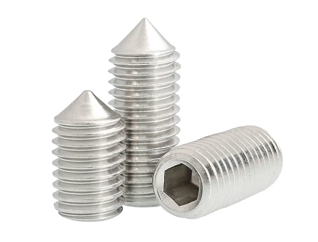 100pcs Hex Hexagon Socket Set Screw Cone All Cup Point Grub Screw M3 M4 M5 M6 A2 304 Stainless Steel Set Screw Bolt DIN914
100pcs Hex Hexagon Socket Set Screw Cone All Cup Point Grub Screw M3 M4 M5 M6 A2 304 Stainless Steel Set Screw Bolt DIN914