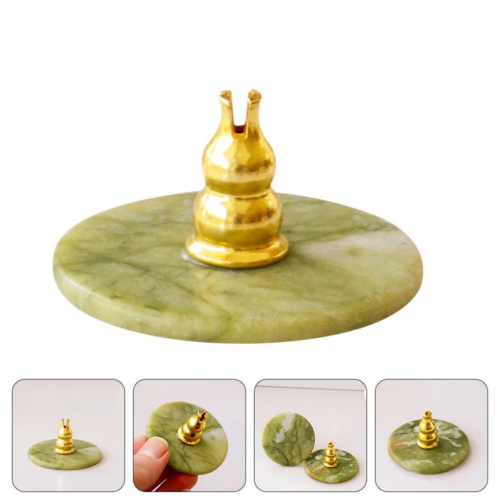 Decorative Simple Style Censer Stone base Incense Furnace Desktop Aroma Burner 
Decorative Simple Style Censer Stone base Incense Furnace Desktop Aroma Burner