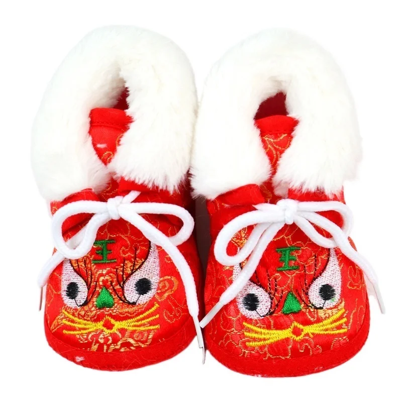 2022 Anime Infant tiger head shoes baby autumn and winter satin shoes tiger shoes soft soled shoelaces Red Embroidered Baby
2022 Anime Infant tiger head shoes baby autumn and winter satin shoes tiger shoes soft soled shoelaces Red Embroidered Baby
