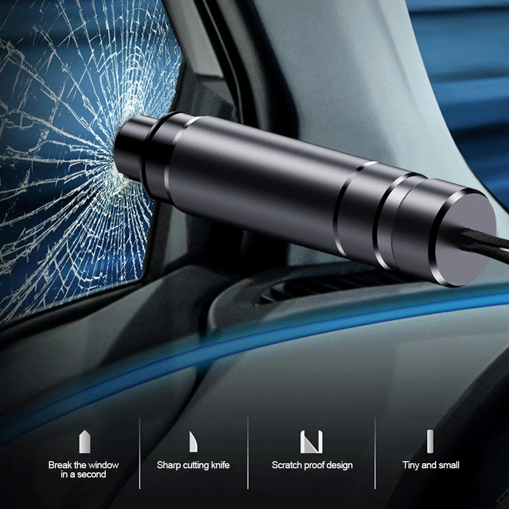 Car Safety Hammer Window Breaker Emergency Escape Safety Tool Life-Saving Portable Seat Belt Cutter Car Break Glass Rescue Tool
Car Safety Hammer Window Breaker Emergency Escape Safety Tool Life-Saving Portable Seat Belt Cutter Car Break Glass Rescue Tool