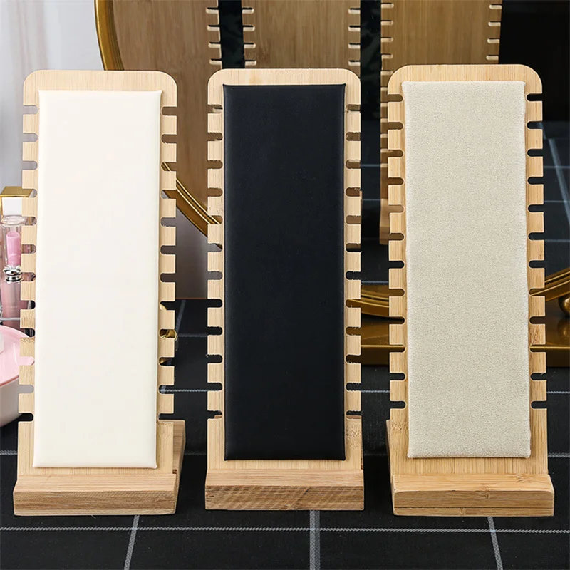 Solid Bamboo Jewelry Display Stand Necklace Bracelet Display Stand Wooden Multiple Necklaces Easel Showcase Display Holder Board
Solid Bamboo Jewelry Display Stand Necklace Bracelet Display Stand Wooden Multiple Necklaces Easel Showcase Display Holder Board