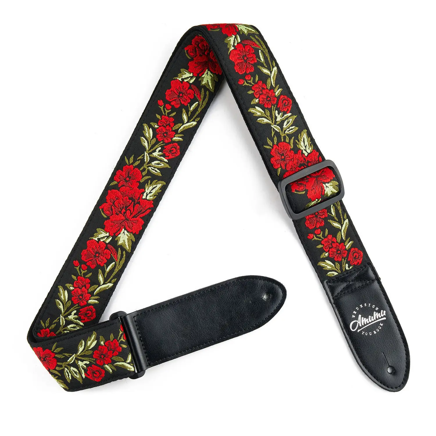 1Pc Vintage Red Rose Guitar Strap Hand Embroidery for Acoustic / Folk / Classic Guitar Grace Guitar Strap Instrument Accessories
1Pc Vintage Red Rose Guitar Strap Hand Embroidery for Acoustic / Folk / Classic Guitar Grace Guitar Strap Instrument Accessories