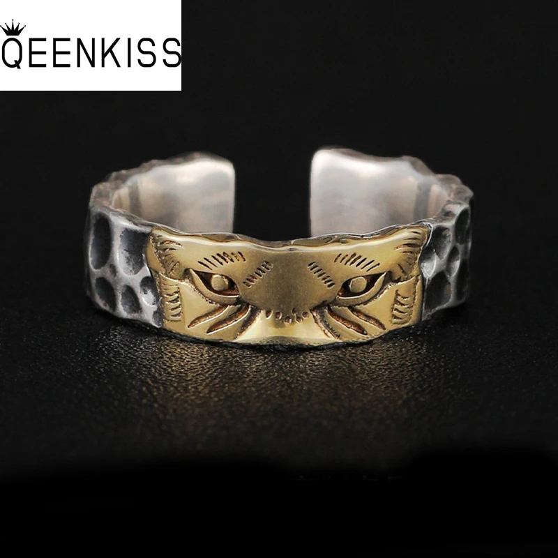 QEENKISS RG6922 Fine Jewelry Wholesale Fashion Man Father Party Birthday Christmas Wedding Gift Vintage Tiger Tai Silver Ring
QEENKISS RG6922 Fine Jewelry Wholesale Fashion Man Father Party Birthday Christmas Wedding Gift Vintage Tiger Tai Silver Ring