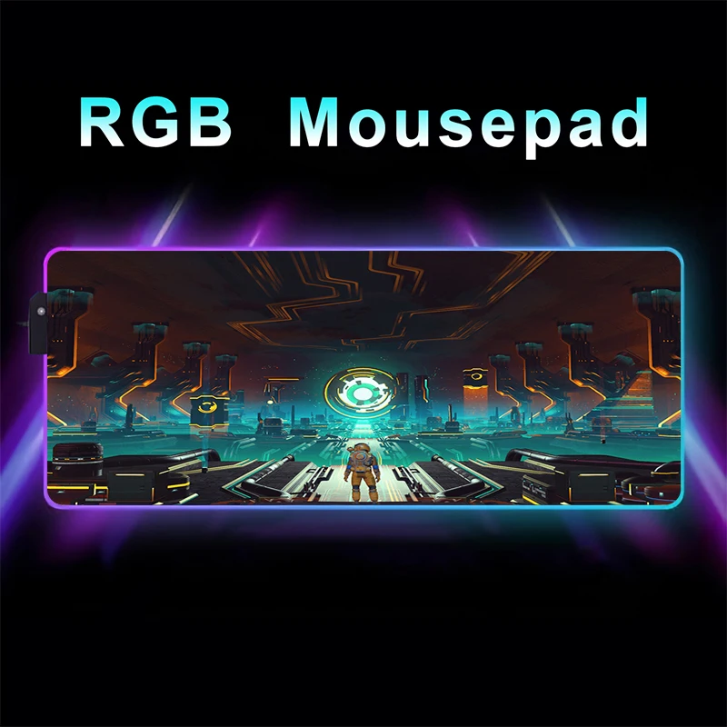 Коврик для мыши Rgb, коврик для мыши «No Man Sky», Настольный коврик для ПК, кабинета, игровые аксессуары, коврики для клавиатуры и геймеров, размер Xxl, для большого компьютера 
Коврик для мыши Rgb, коврик для мыши «No Man Sky», Настольный коврик для ПК, кабинета, игровые аксессуары, коврики для клавиатуры и геймеров, размер Xxl, для большого компьютера