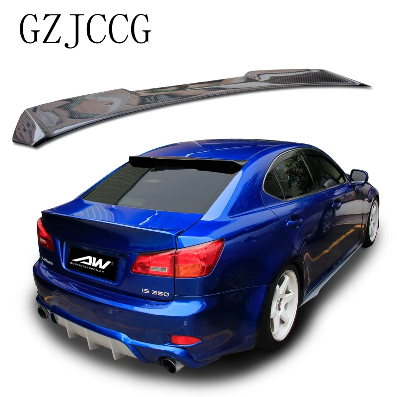 High quality carbon fiber rear tailbox spoiler rear windshield wing visor for Lexus IS IS250 IS300 IS350 2007-2013 car styling
High quality carbon fiber rear tailbox spoiler rear windshield wing visor for Lexus IS IS250 IS300 IS350 2007-2013 car styling