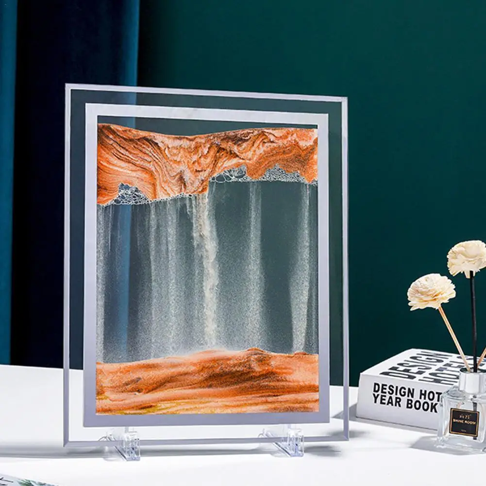 Home Decorations Glass Quicksand Creative Flow Landscape Living Decoration 3D Gifts Painting Office Room Birthday Q0L2 
Home Decorations Glass Quicksand Creative Flow Landscape Living Decoration 3D Gifts Painting Office Room Birthday Q0L2