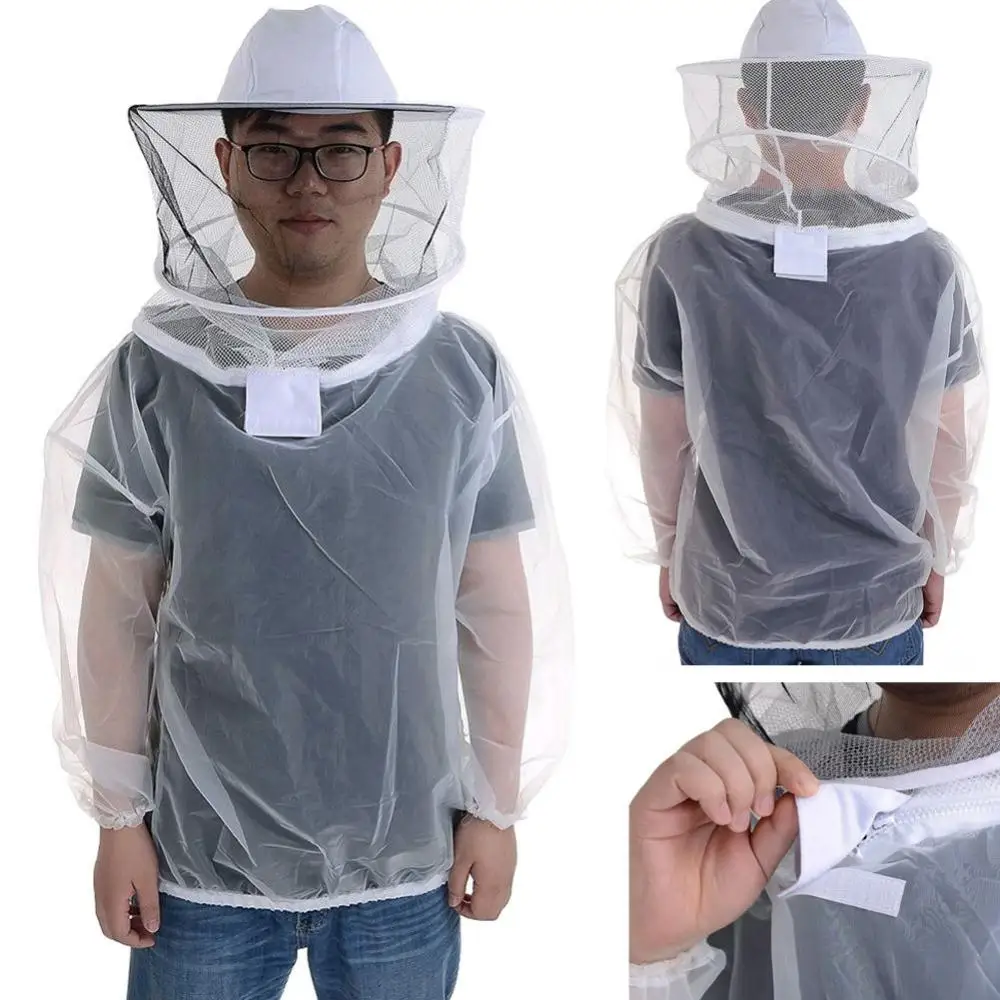 

Сетчатая Фата для пчеловодства, прозрачная дышащая одежда для защиты от пчеловодства, оборудование для пчеловодства