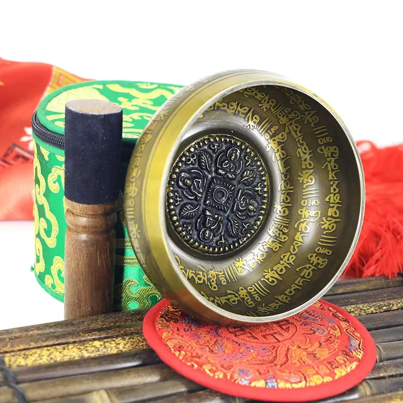 New Belief Singing Bowl Set Mindfulness Mantra Yoga With Mallet Gift Ornament Home Tibetan Chakra Healing Meditation
New Belief Singing Bowl Set Mindfulness Mantra Yoga With Mallet Gift Ornament Home Tibetan Chakra Healing Meditation