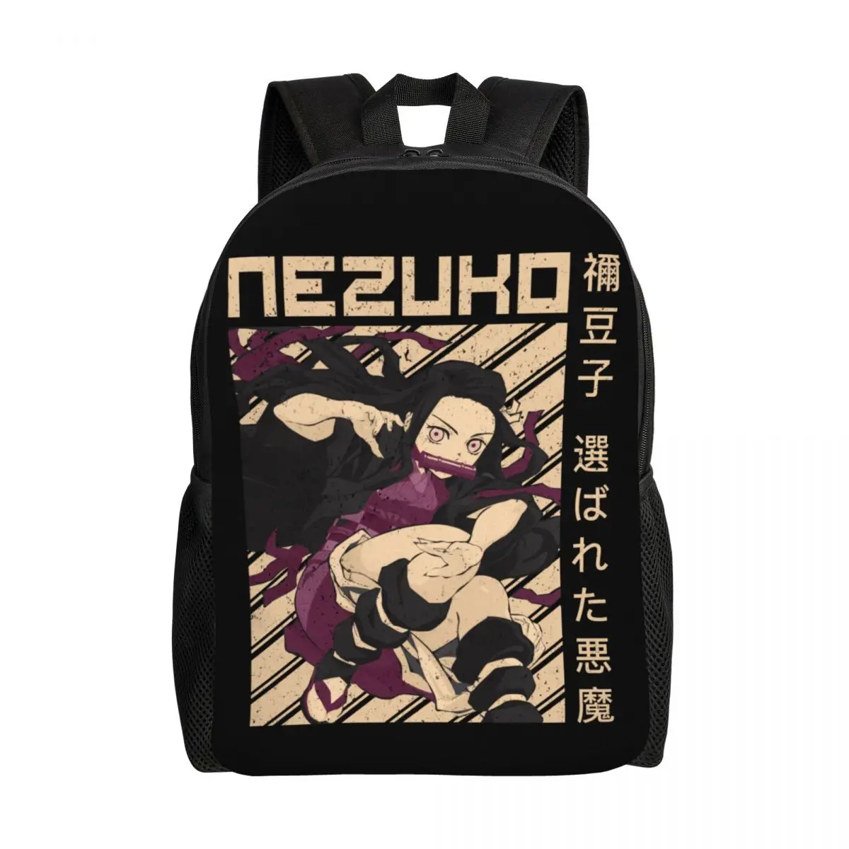

Demon Slayer Nezuko Kamado Anime Backpack for Boys Girls Kimetsu No Yaiba School College Travel Bags Bookbag Fits 15 Inch Laptop