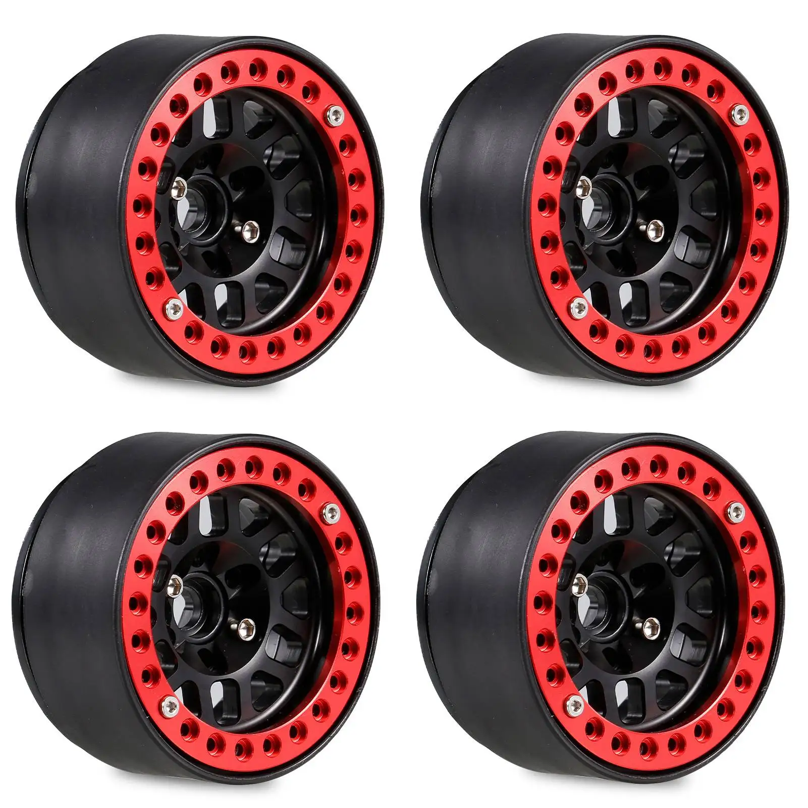 4 шт. 1,9 металлический обод ступицы колеса Beadlock для 1/10 RC Crawler Axial SCX10 90046 AXI03007 Traxxas TRX4 RedCat D90, черный
4 шт. 1,9 металлический обод ступицы колеса Beadlock для 1/10 RC Crawler Axial SCX10 90046 AXI03007 Traxxas TRX4 RedCat D90, черный