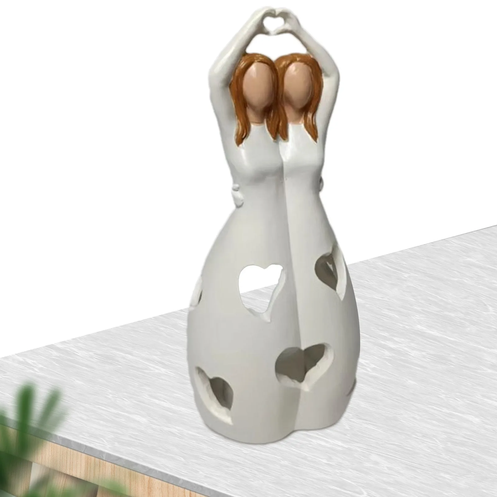 Best Friend Candle Holder Statue Flickering LED Candle Holder Statue Resin Statue Ornament For Showing Your Friendship
Best Friend Candle Holder Statue Flickering LED Candle Holder Statue Resin Statue Ornament For Showing Your Friendship