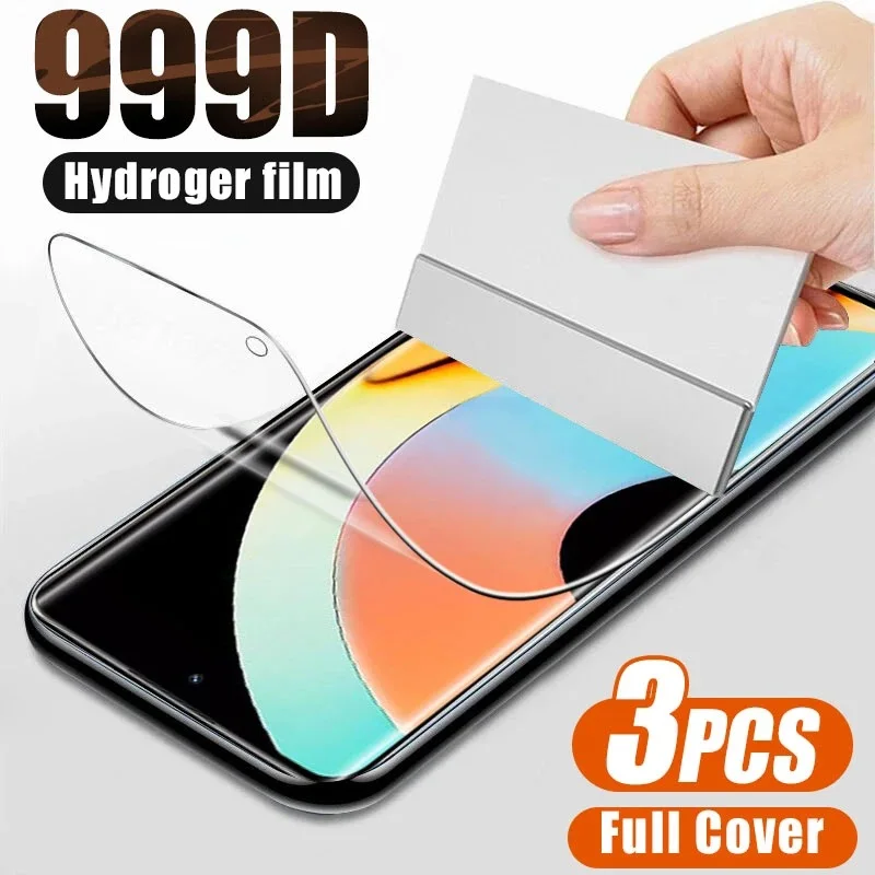 3PCS For Realme 10T 5G Hydrogel Film Full Cover Screen Protector Film For Realme 10 Pro Plus 10s 9 Pro Plus 9i Film 
3PCS For Realme 10T 5G Hydrogel Film Full Cover Screen Protector Film For Realme 10 Pro Plus 10s 9 Pro Plus 9i Film