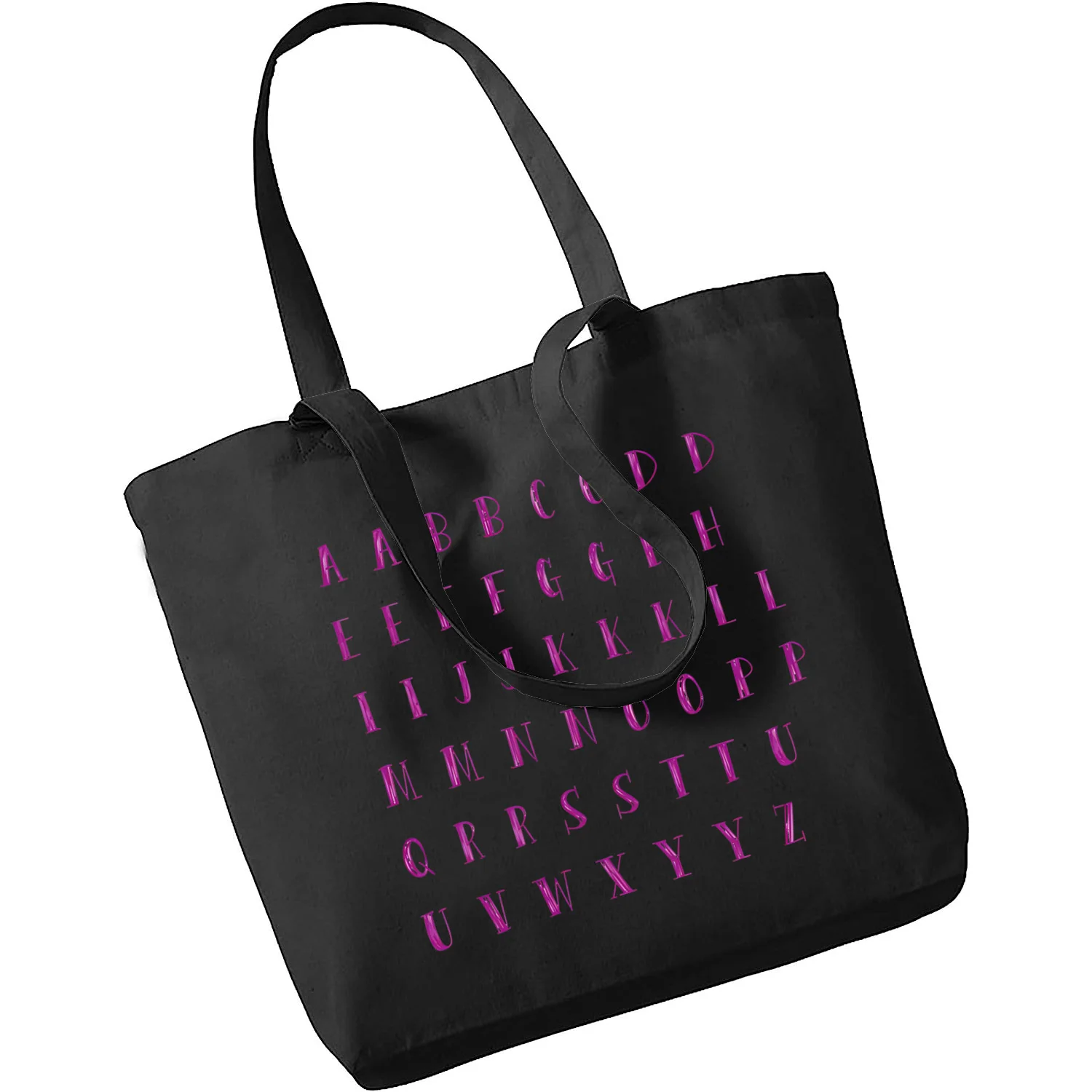 Coloring Alphabet 26 English Tote Bag Unisex Canvas Bags Shopping Bags Printed Casual Shoulder Bag Foldable 
Coloring Alphabet 26 English Tote Bag Unisex Canvas Bags Shopping Bags Printed Casual Shoulder Bag Foldable
