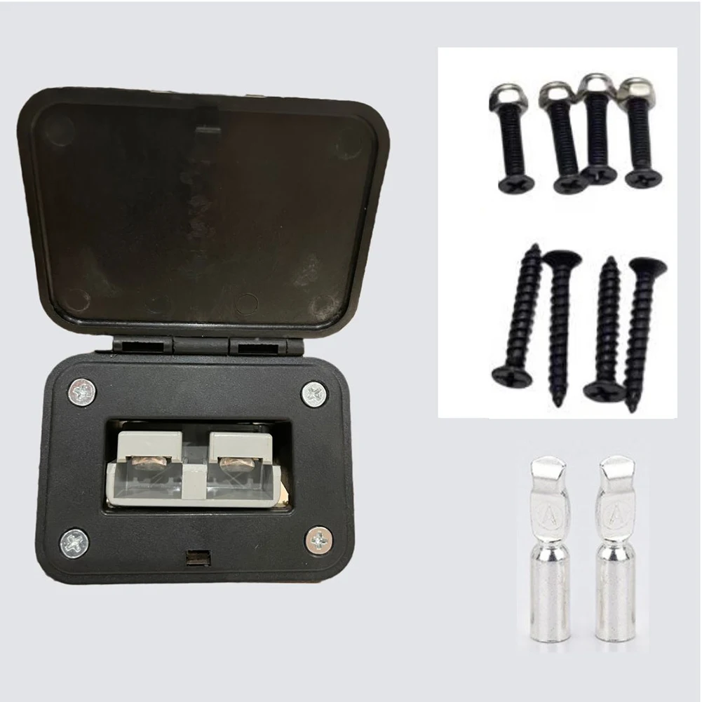 For Ships For Yachts Connector Plug 10-25awg 120A Bracket FOR Anderson Mount Panel Bracket Plug With Cover Pratical
For Ships For Yachts Connector Plug 10-25awg 120A Bracket FOR Anderson Mount Panel Bracket Plug With Cover Pratical