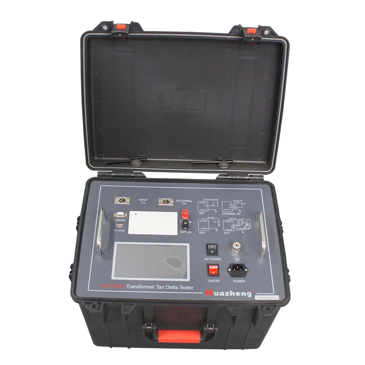 Huazheng Electric portable capacitance and tan delta tester transformer capacitance & dissipation factor test set
Huazheng Electric portable capacitance and tan delta tester transformer capacitance & dissipation factor test set