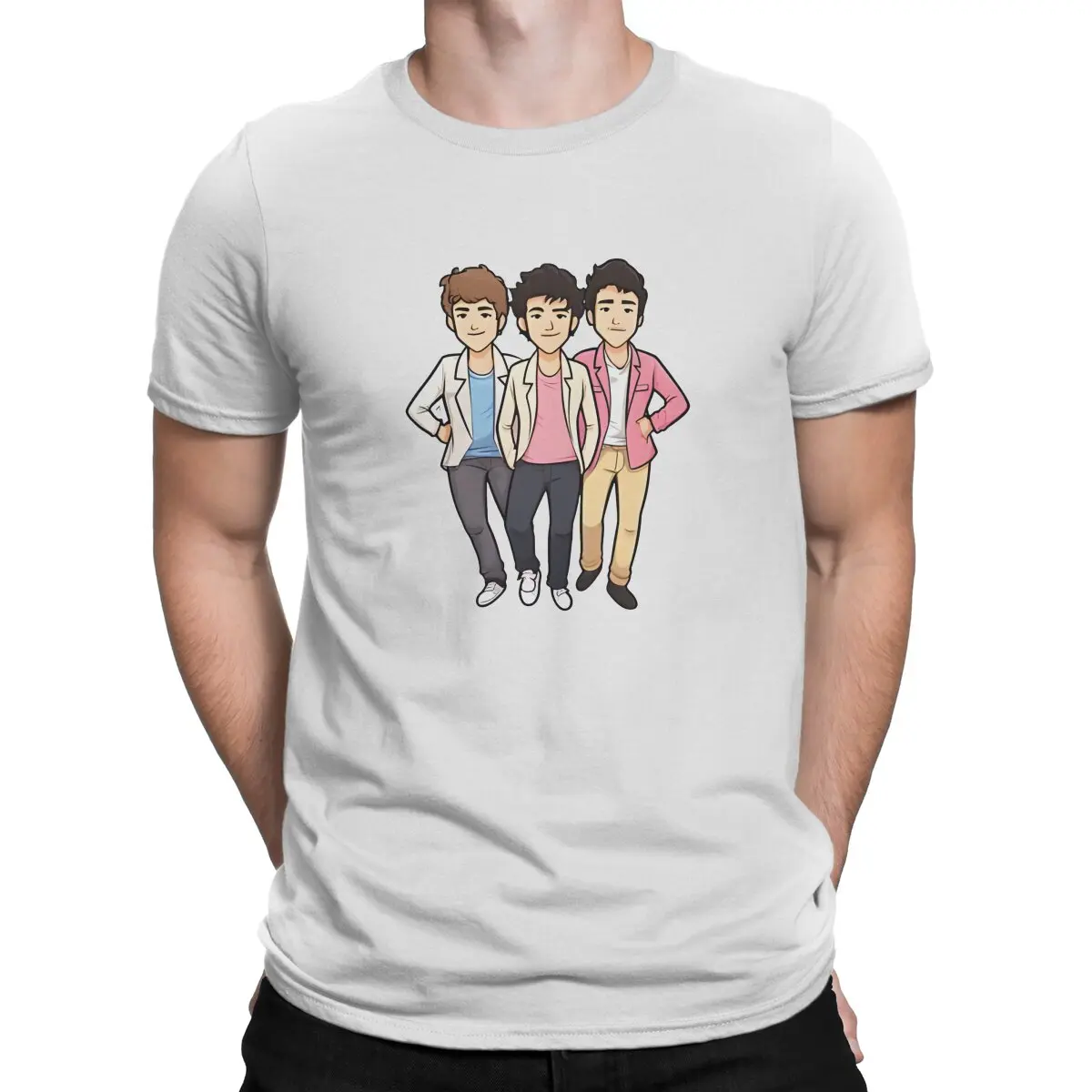 Men T-Shirts Kawaii Music Vintage Pure Cotton Tee Shirt Short Sleeve J-Jonas Brothers Band T Shirts O Neck Clothes Party
Men T-Shirts Kawaii Music Vintage Pure Cotton Tee Shirt Short Sleeve J-Jonas Brothers Band T Shirts O Neck Clothes Party
