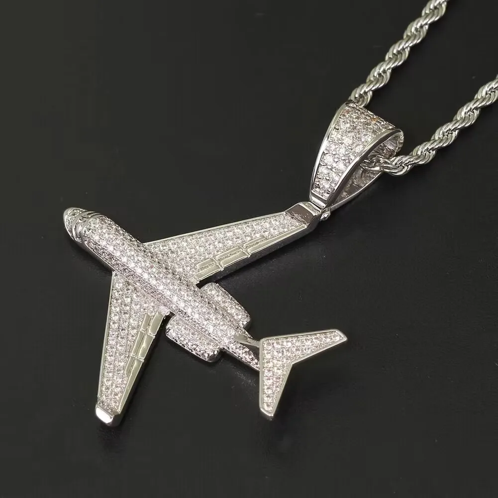 Brass CZ aircraft plane shape pendants Iced Out Hip Hop Necklace For Men And Women Gold color
Brass CZ aircraft plane shape pendants Iced Out Hip Hop Necklace For Men And Women Gold color