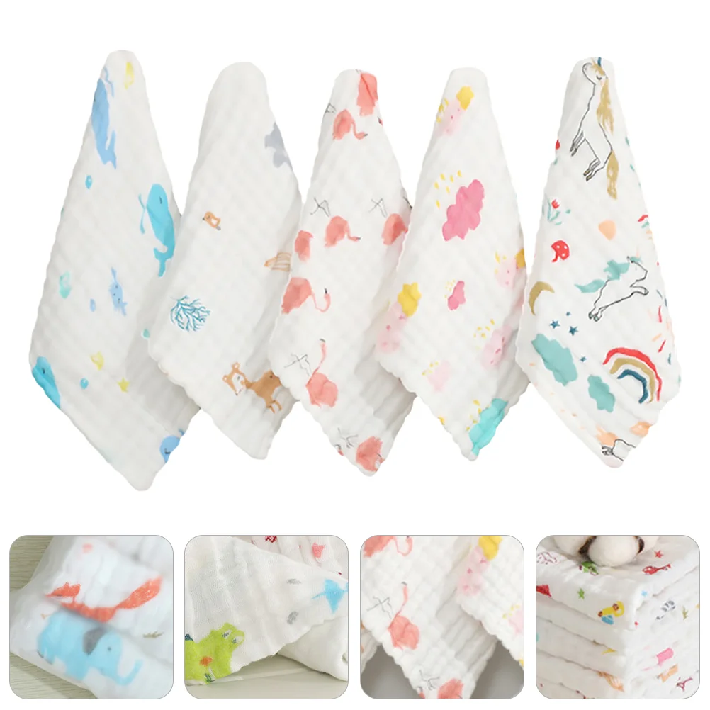 5 Pcs Kids Hooded Towel Feeding Wipe Cloth Absorbent Towels Baby Cotton Towel Baby Drool Bibs Feeding Towel Scarf Baby Washcloth
5 Pcs Kids Hooded Towel Feeding Wipe Cloth Absorbent Towels Baby Cotton Towel Baby Drool Bibs Feeding Towel Scarf Baby Washcloth