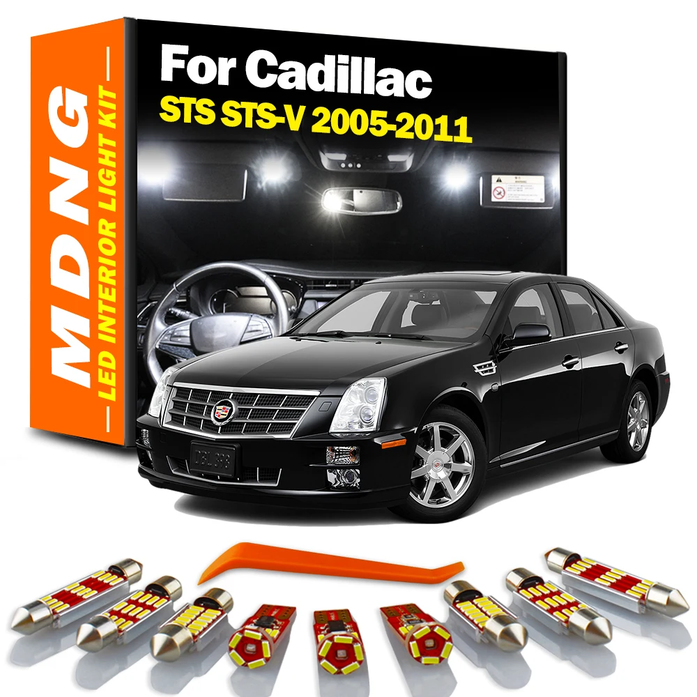 MDNG For Cadillac STS STS-V 2005 2006 2007 2008 2009-2011 LED Interior Dome Map Trunk Light Kit Car Led Bulbs Canbus No Error
MDNG For Cadillac STS STS-V 2005 2006 2007 2008 2009-2011 LED Interior Dome Map Trunk Light Kit Car Led Bulbs Canbus No Error
