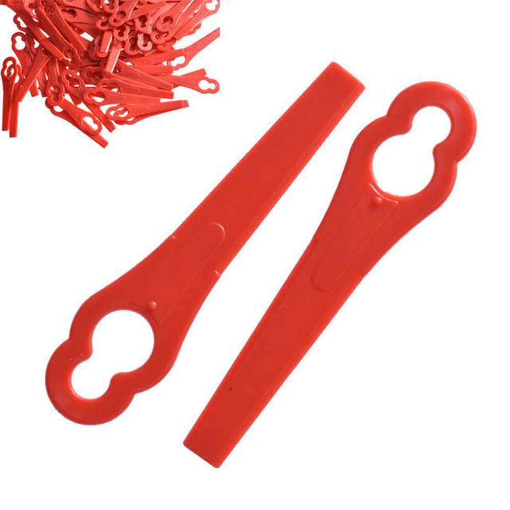 100 Pcs Mower Plastic Blades 52 Strimmer Blades Compatible For STIHL Grass Trimmer Lawn Mower Replacement Accessories
100 Pcs Mower Plastic Blades 52 Strimmer Blades Compatible For STIHL Grass Trimmer Lawn Mower Replacement Accessories