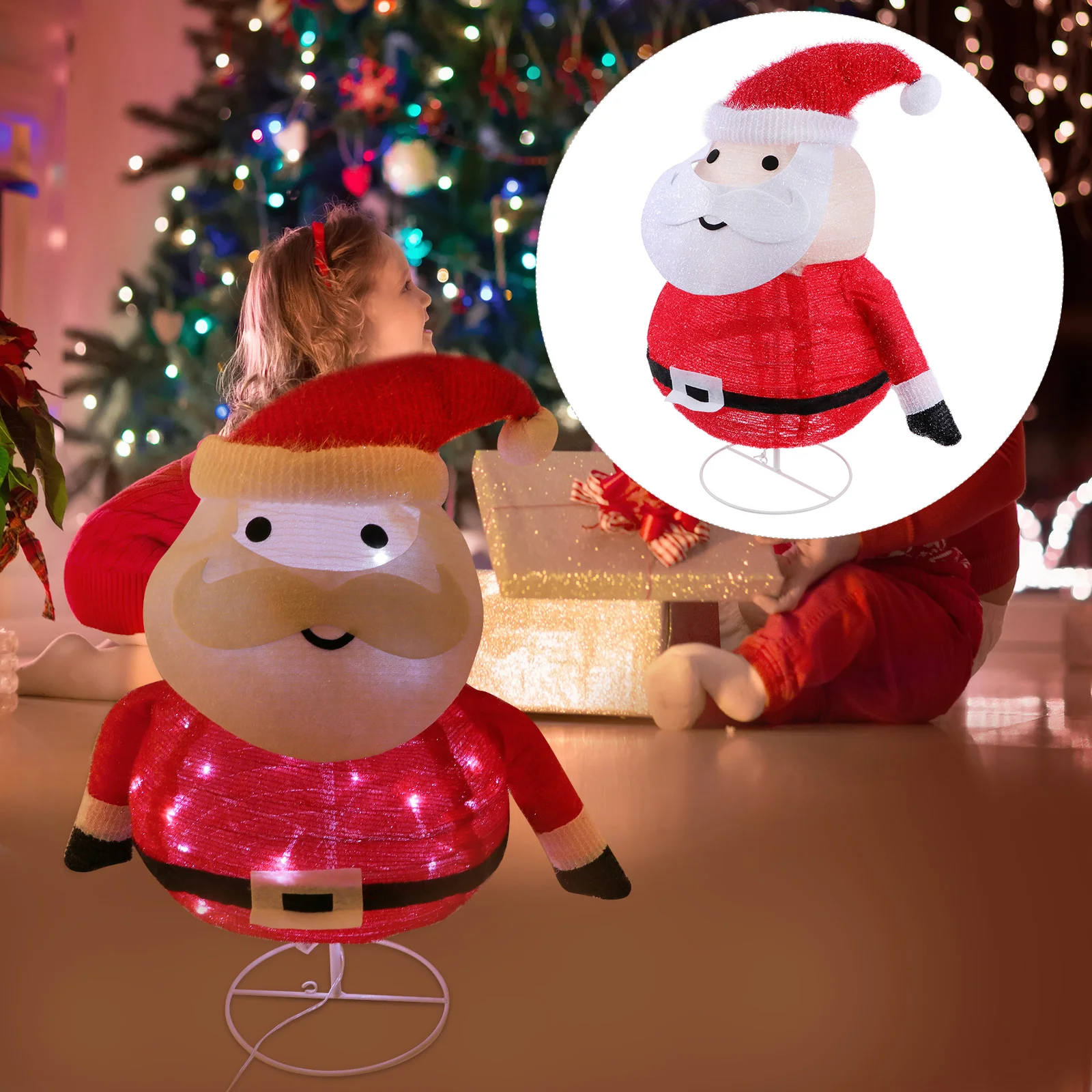 Snowman Light Up Christmas Lamp Led Desktop Lights Outdoor Night Sculpture Tabletop Decoration Flashing Glowing Night light
Snowman Light Up Christmas Lamp Led Desktop Lights Outdoor Night Sculpture Tabletop Decoration Flashing Glowing Night light
