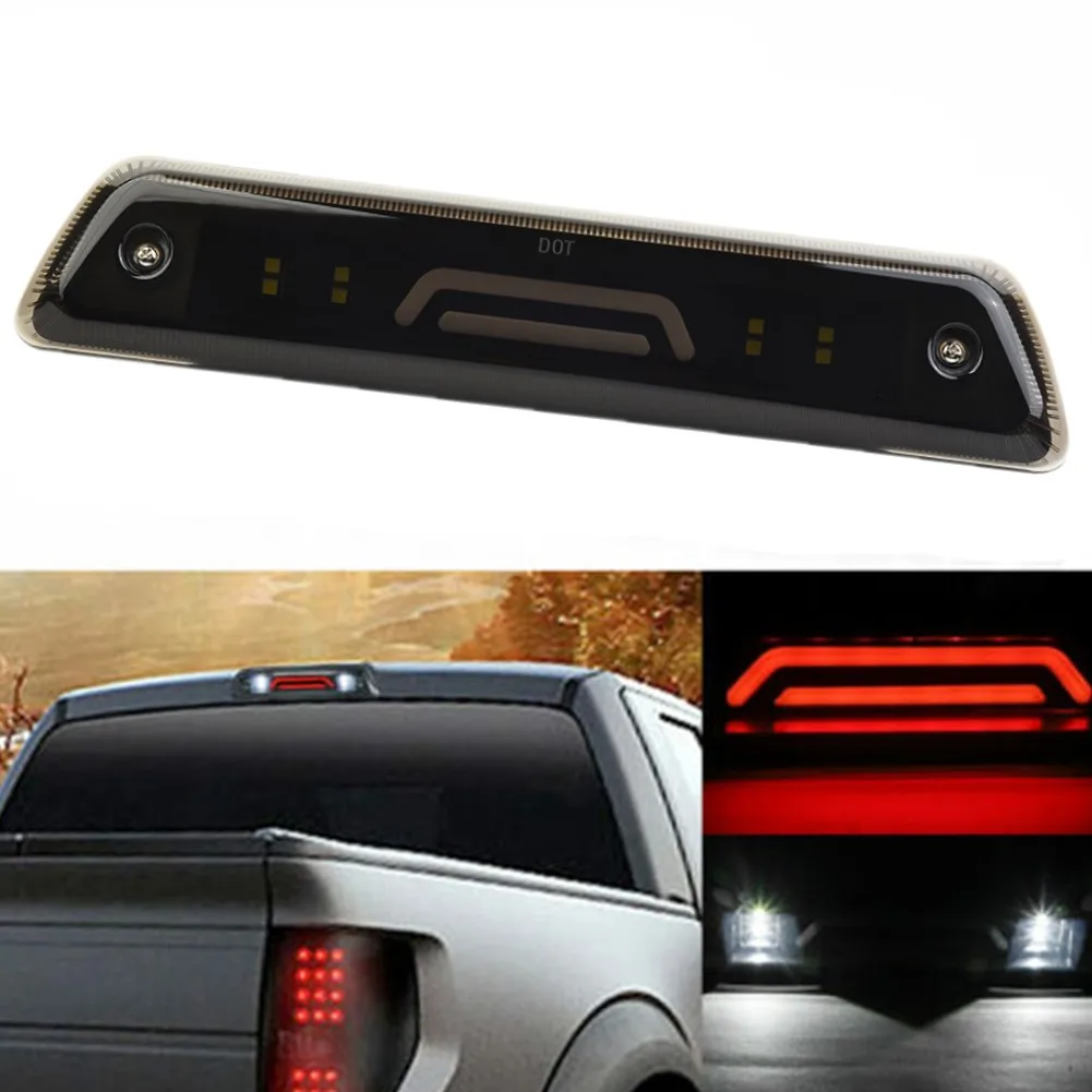 1pc Car LED Third Brake Light Direct Replacement Part For Ford F-150 09-14 Stop Tail Cargo Lamp DRL Rear High Mount Stop Lamp
1pc Car LED Third Brake Light Direct Replacement Part For Ford F-150 09-14 Stop Tail Cargo Lamp DRL Rear High Mount Stop Lamp
