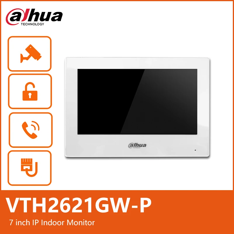 Dahua VTH2621GW-P 7-дюймовый внутренний монитор
Dahua VTH2621GW-P 7-дюймовый внутренний монитор