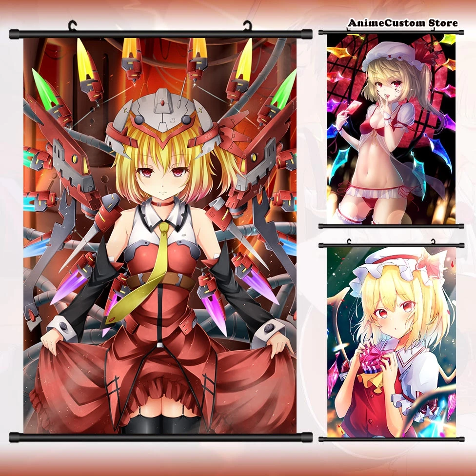 Anime Flandre Scarlet Touhou Project HD Wall Scroll Roll Painting Poster Hanging Picture Poster Home Decor Cosplay Art Gift
Anime Flandre Scarlet Touhou Project HD Wall Scroll Roll Painting Poster Hanging Picture Poster Home Decor Cosplay Art Gift