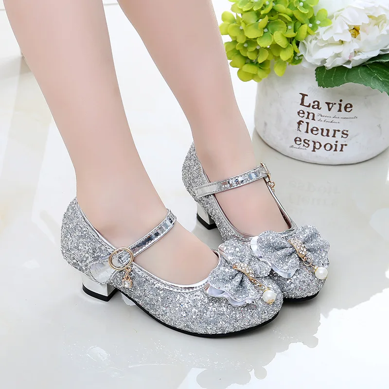 Kids Leather Shoes Girls Wedding Dress Shoes Children Elsa Princess Bowtie Dance Shoes For Girls Casual Shoes Flat Sandals 26-36
Kids Leather Shoes Girls Wedding Dress Shoes Children Elsa Princess Bowtie Dance Shoes For Girls Casual Shoes Flat Sandals 26-36