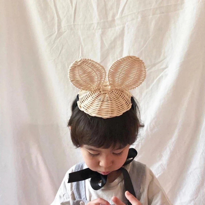 for Creative Summer Children Baby Hat Mickeys Rabbit Cute Decorative Hat Rattan Woven Hat Cartoon Hat for Beach Holiday
for Creative Summer Children Baby Hat Mickeys Rabbit Cute Decorative Hat Rattan Woven Hat Cartoon Hat for Beach Holiday