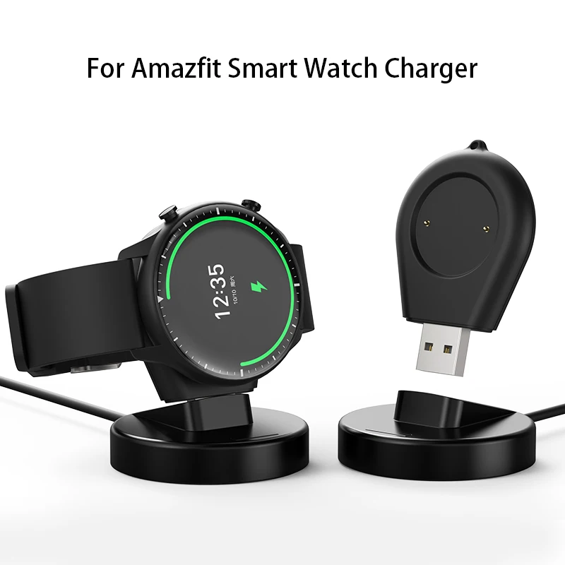For Amazfit Bip3 Pro GTR2 2e GTR3 GTS3 GTS4 2 mini Bip U T-rex2 Smart Watch Dock Charger Adapter USB Charging Cable Cord Stand
For Amazfit Bip3 Pro GTR2 2e GTR3 GTS3 GTS4 2 mini Bip U T-rex2 Smart Watch Dock Charger Adapter USB Charging Cable Cord Stand