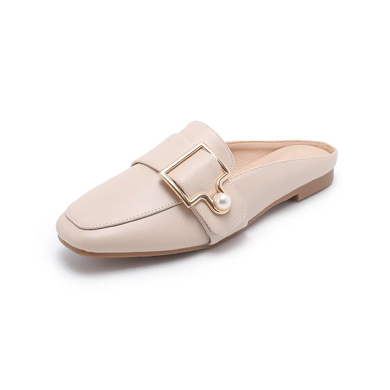 New Women Slipper Casual Shoes Fashion Women's Leather Loafers No Heel Slip-on Shoes Summer Outdoor Light Ladies Walking Shoes
New Women Slipper Casual Shoes Fashion Women's Leather Loafers No Heel Slip-on Shoes Summer Outdoor Light Ladies Walking Shoes